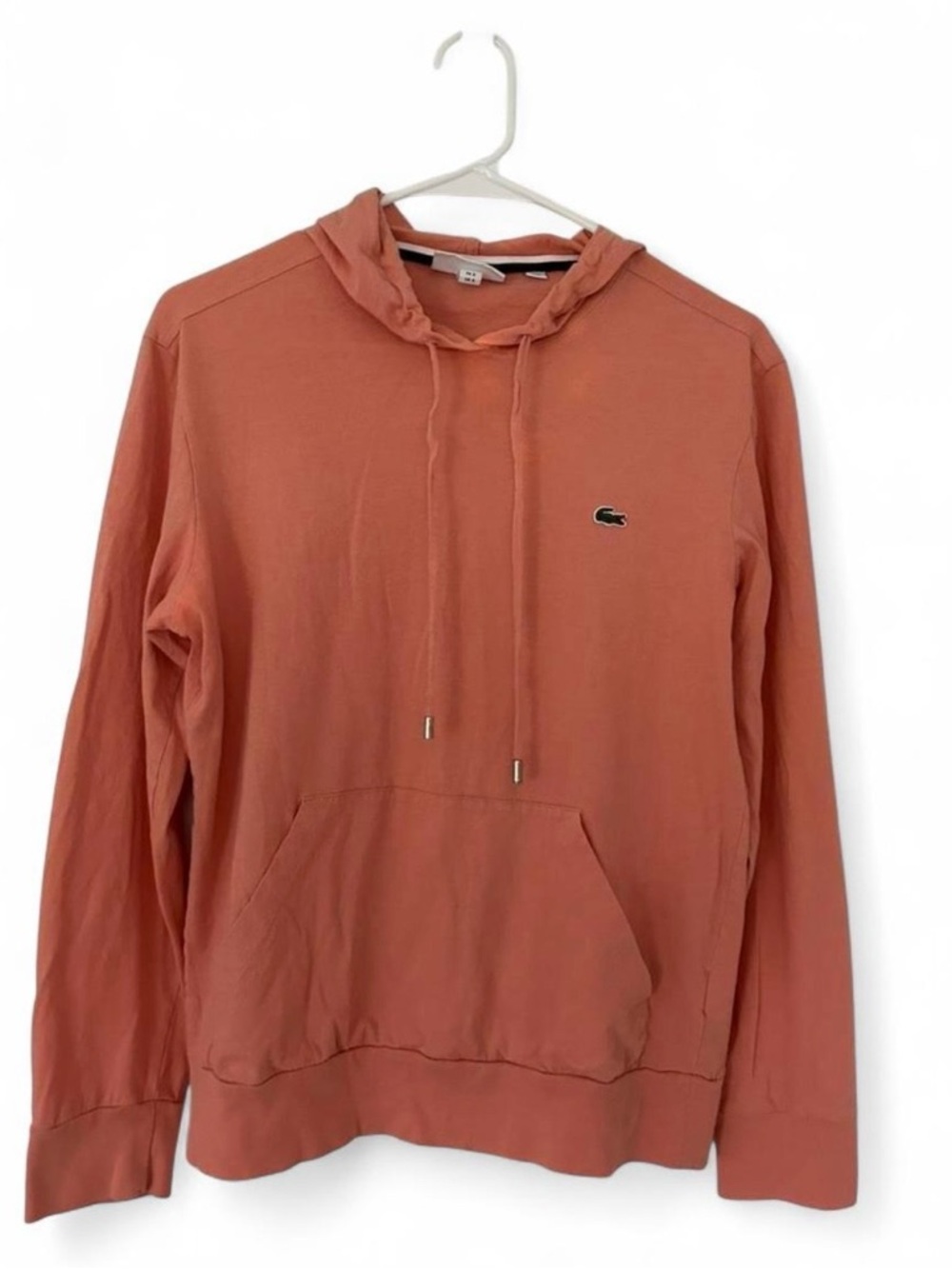 Lacoste Men's Coral Hooded Pullover Sweatshirt - Size. Small